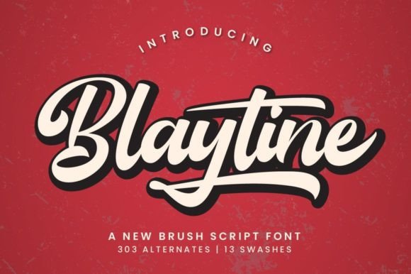 A Designer's Review of the Blaytine Script Font