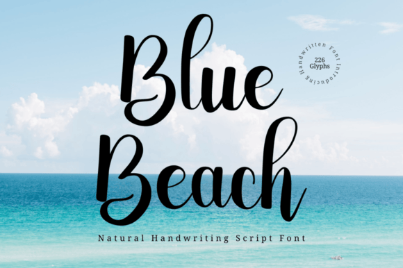 Blue Beach: A Font That Breathes Character into Branding