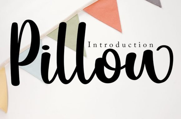 Discover Pillow: A Charming Handwritten Font for Creative Projects