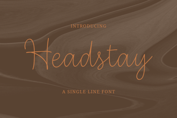 Headstay: A Beautiful Script Font for Elegant Business Branding