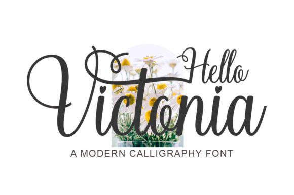 Hello Victonia: The Chic Script Font for Crafters and Makers