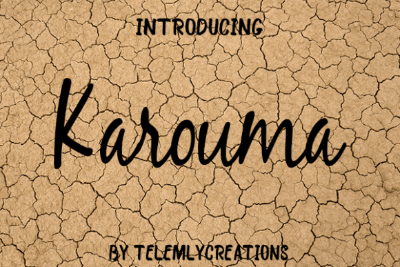 Karouma: A Script Font Built for Modern Confidence