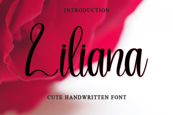 Liliana: A Versatile Script Font for Editorial Personality
