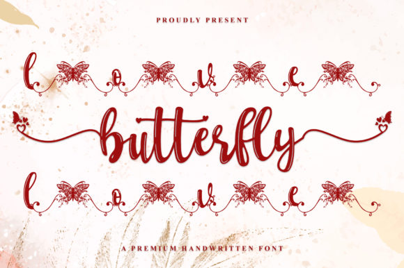 Love Butterfly: A Playful and Luxurious Font for Digital Projects
