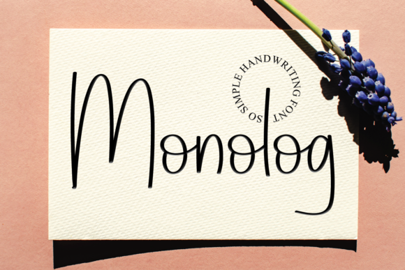 Monolog: A Handwritten Font That Became My Favorite Branding Tool