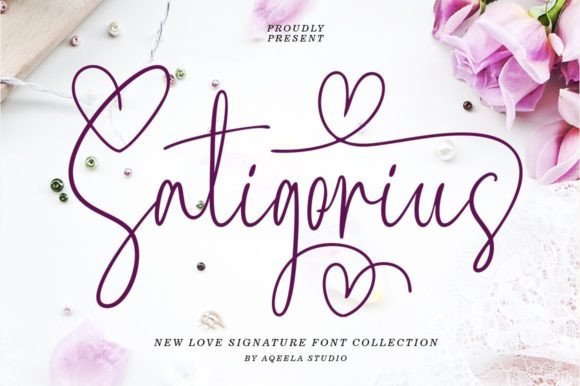 Satigorius: A Smooth Script Font for Elegant Digital Layouts