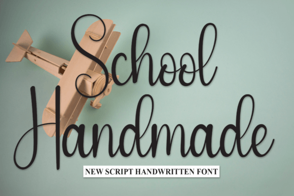 School Handmade: The Friendly Font for Building a Better Brand