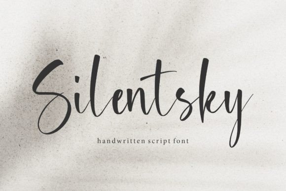 Silentsky: An Elegant Handwritten Font for Your Brand Identity