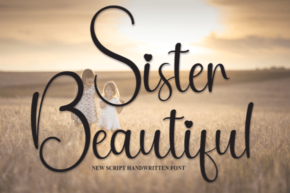 Sister Beautiful: A Handwritten Font for Editorial Elegance
