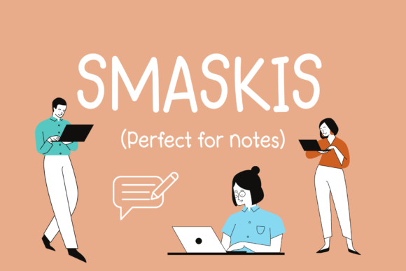 Smaskis: A Handwritten Font for Creative Web Design