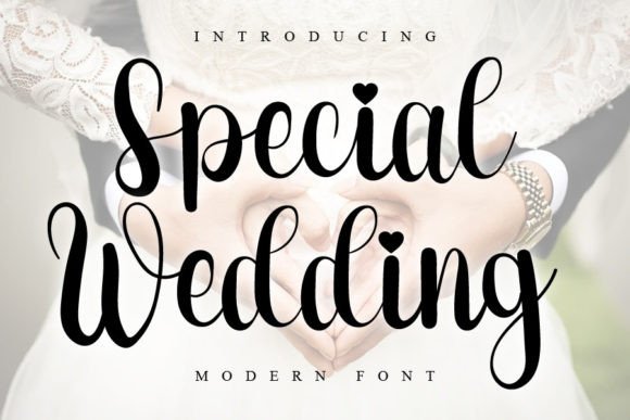 Special Wedding: A Handwritten Font for Elegant Web Design