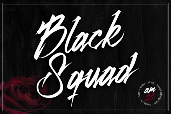 The Black Squad Font: An Editorial Design Asset
