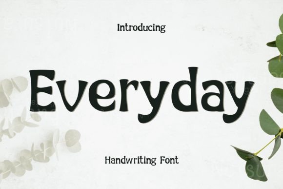 The Everyday Typeface: A Calm, Handwritten Voice for Editorial Design